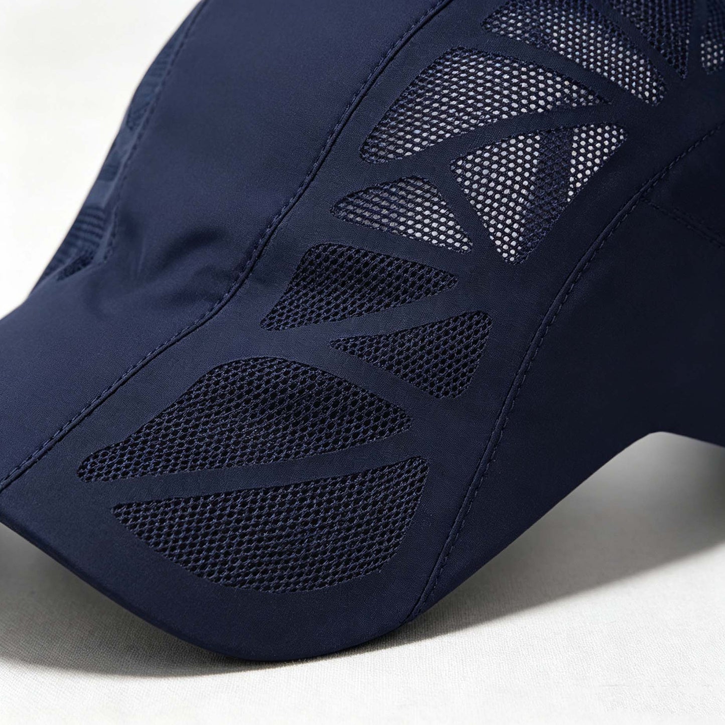 Navy Breathable Mesh Quick-Dry Baseball Cap, Summer Outdoor Sun Hat